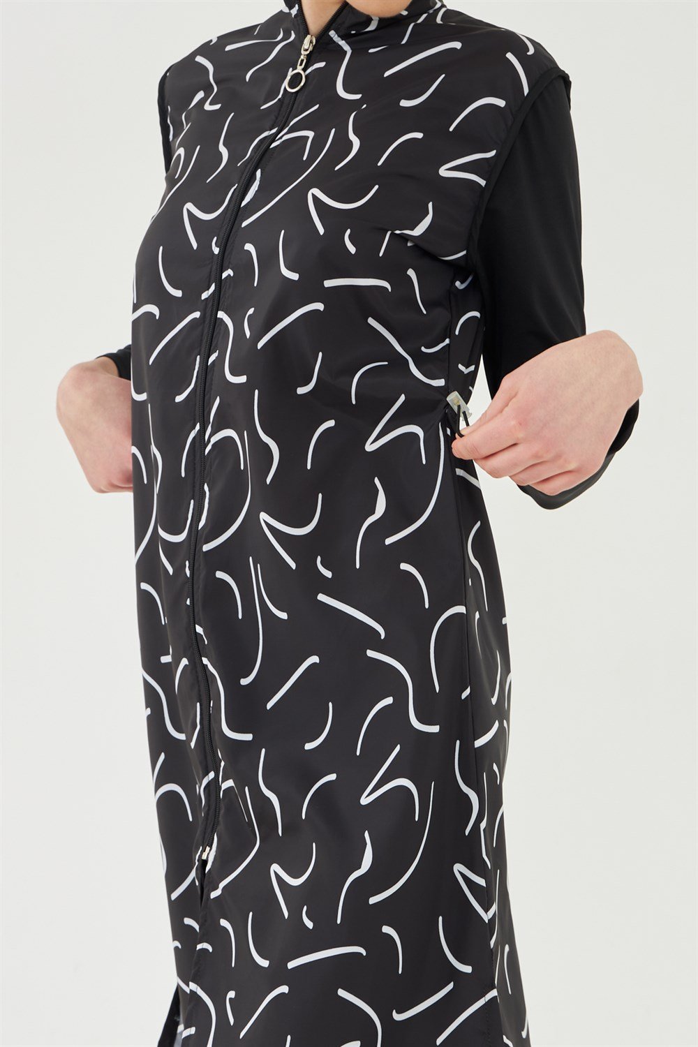 Tam Kapalı Tesettür Mayo Deniz Mayosu TD23-360