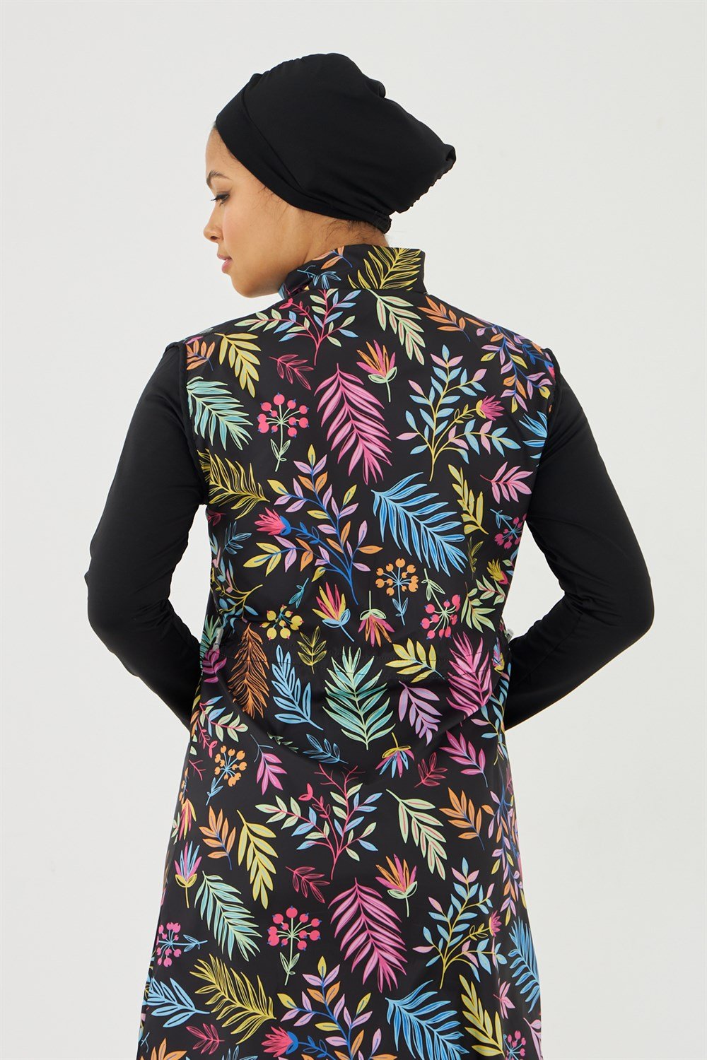 Tam Kapalı Tesettür Mayo Deniz Mayosu TD21-249