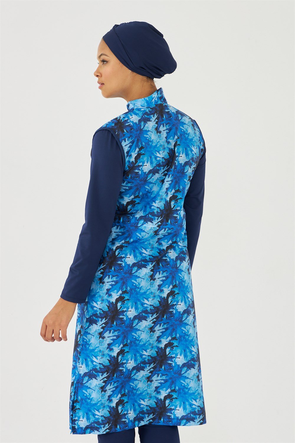 Tam Kapalı Tesettür Mayo Deniz Mayosu TD703-456