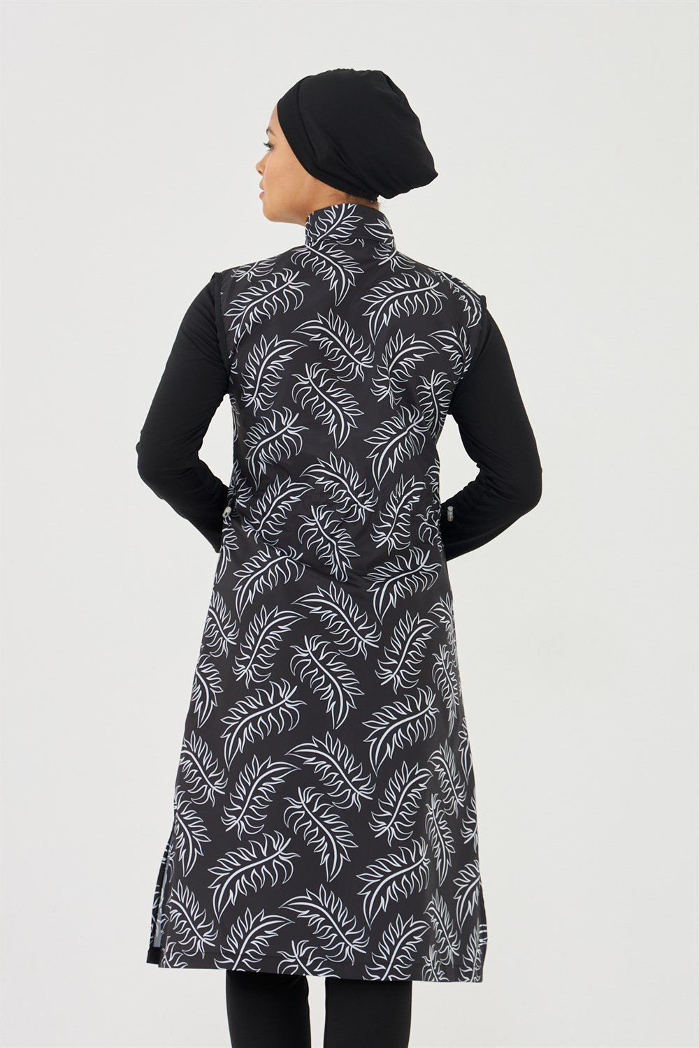 Tam Kapalı Tesettür Mayo Deniz Mayosu TD703-13