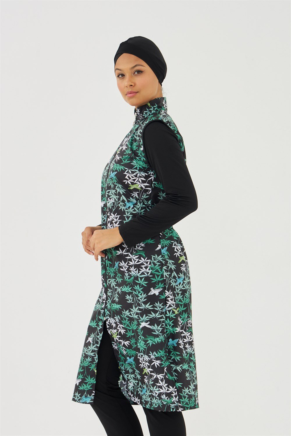 Tam Kapalı Tesettür Mayo Deniz Mayosu TD703-103