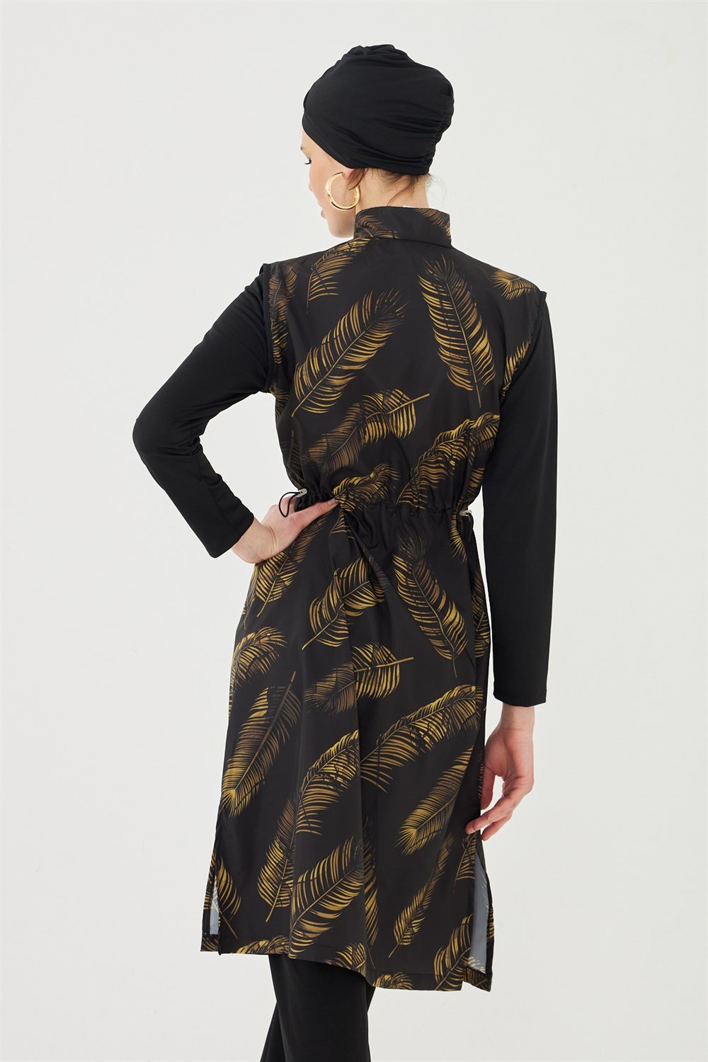 Tam Kapalı Tesettür Mayo Deniz Mayosu TD703-10