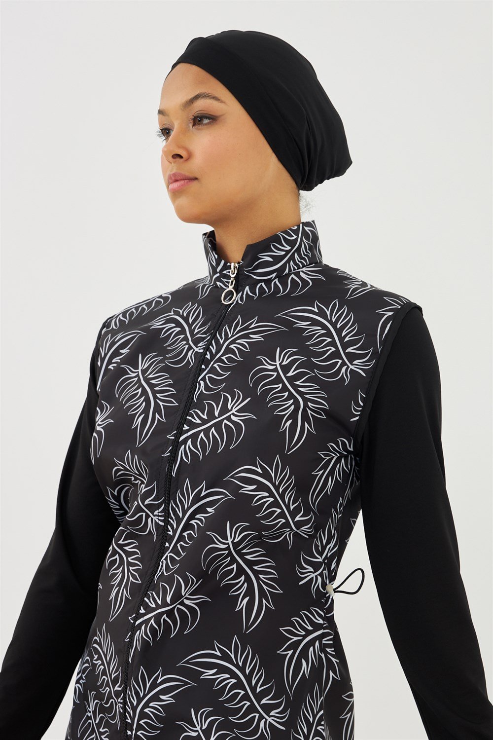 Tam Kapalı Tesettür Mayo Deniz Mayosu TD703-13