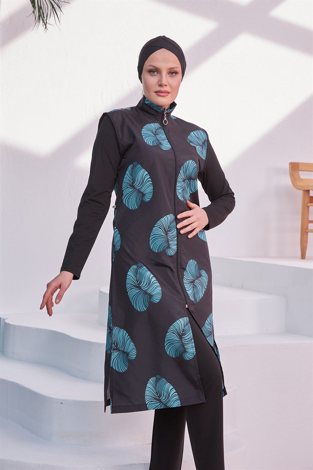 Tam Kapalı Tesettür Mayo Remsa Mayo R4407 Serra