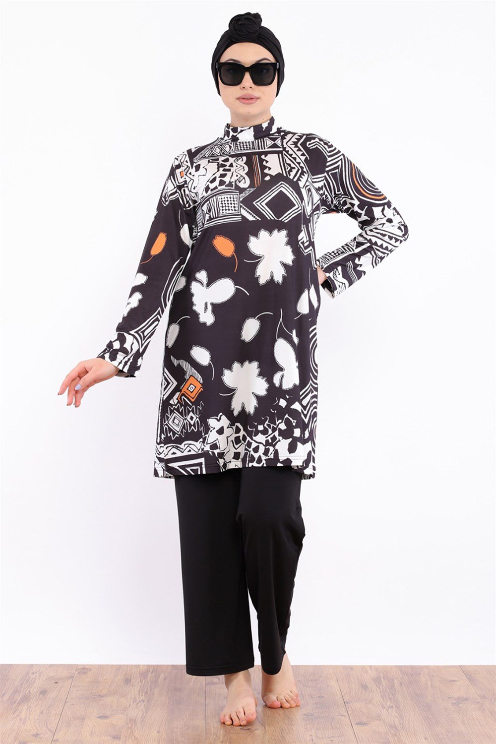 Tam Kapalı Tesettür Mayo RMS-676