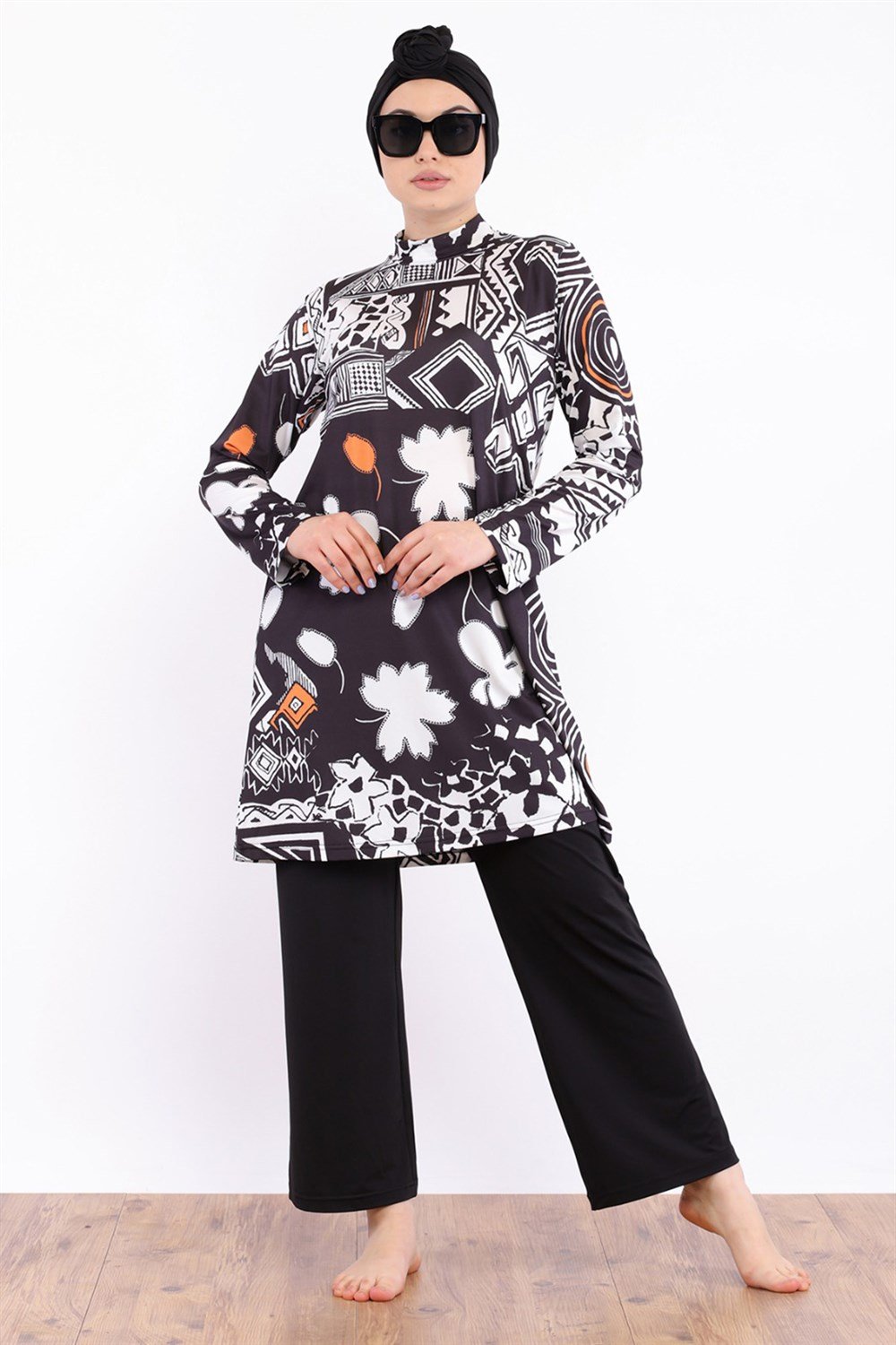 Tam Kapalı Tesettür Mayo RMS-676