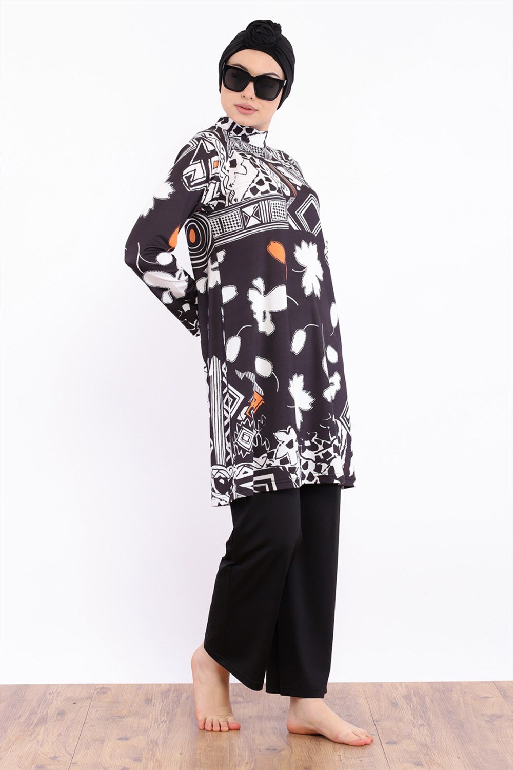 Tam Kapalı Tesettür Mayo RMS-676