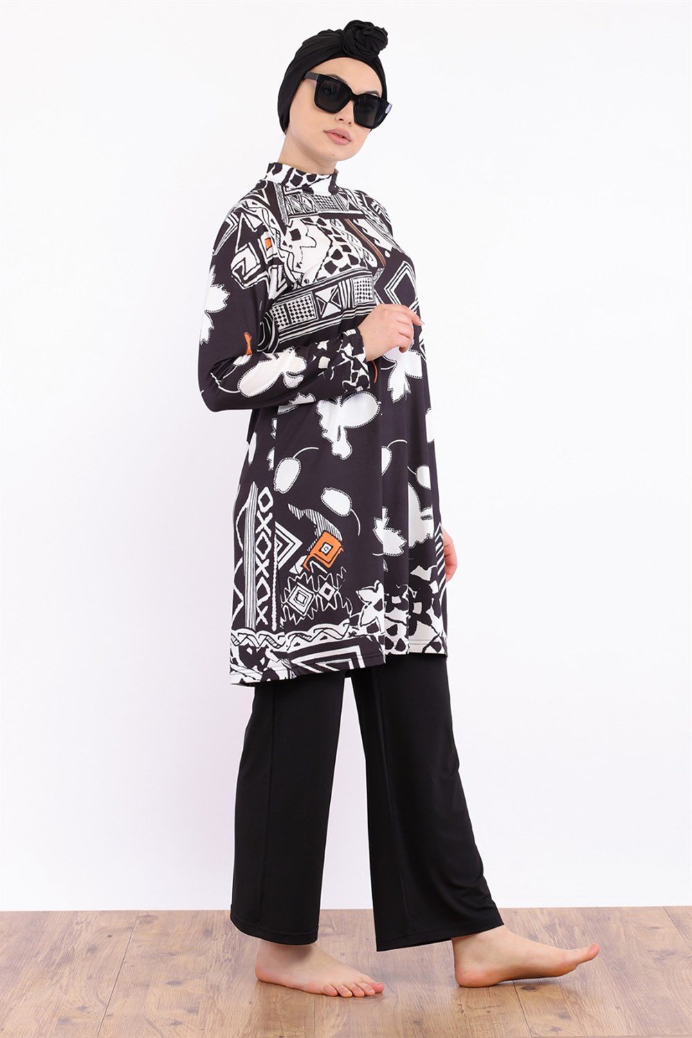 Tam Kapalı Tesettür Mayo RMS-676