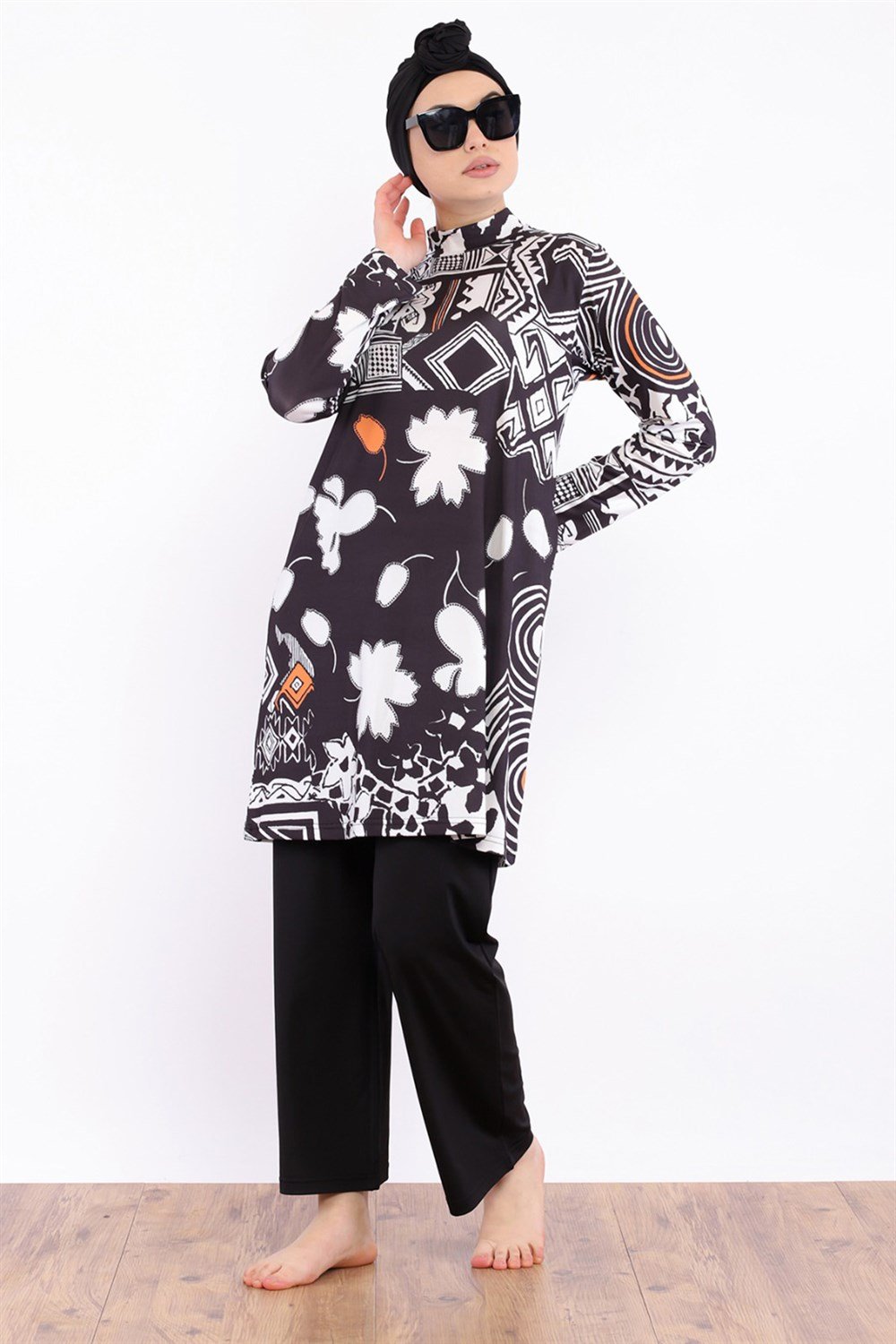 Tam Kapalı Tesettür Mayo RMS-676