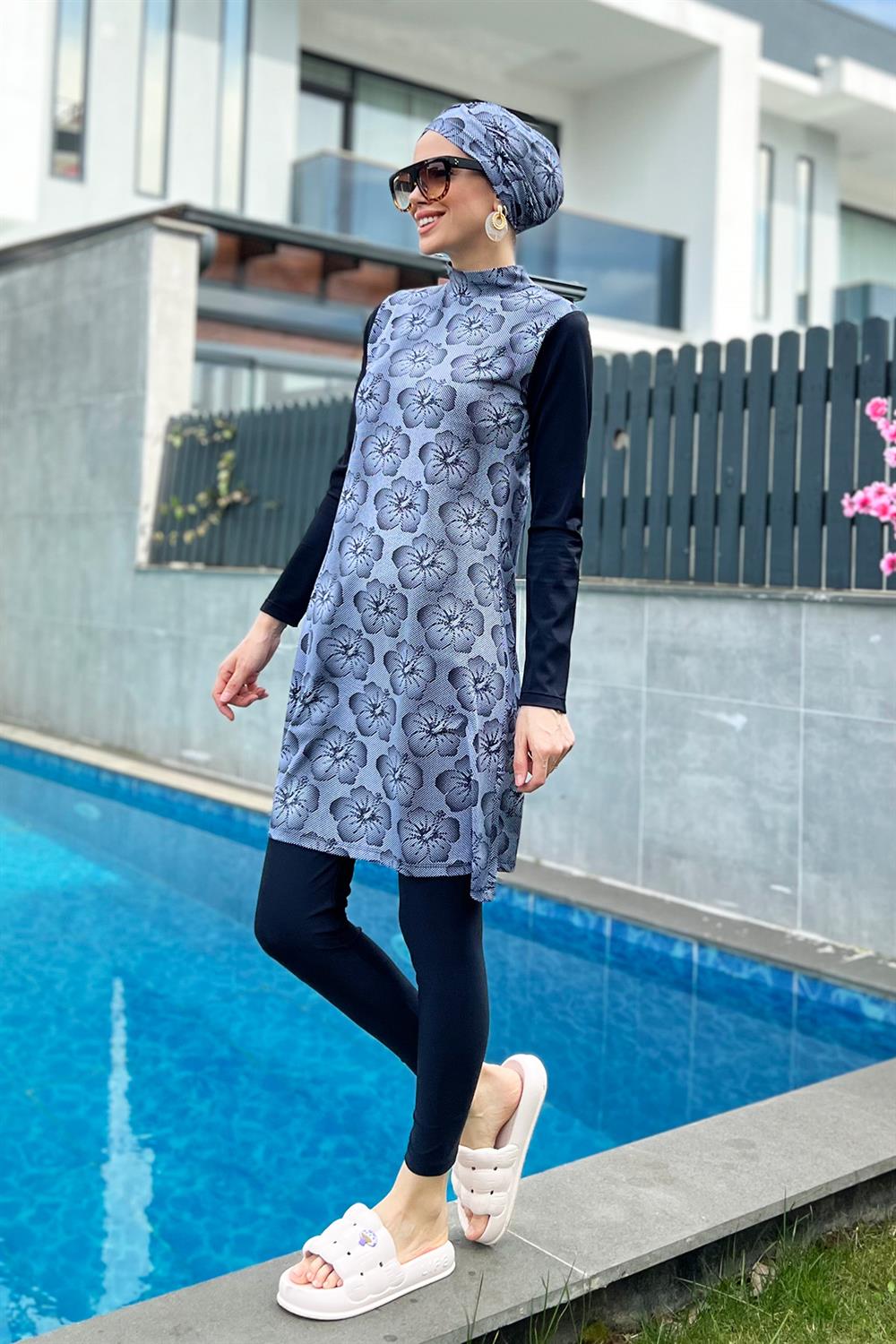 Tasarım Tam Kapalı Tesettür Mayo Remsa Mayo 900-402