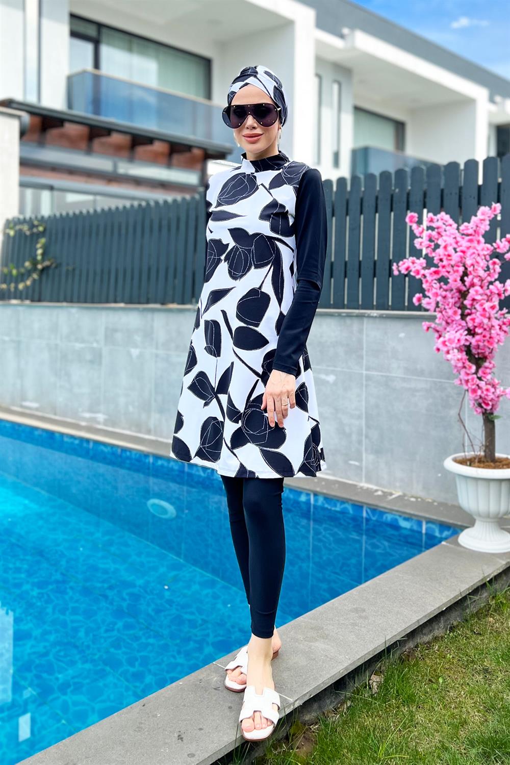 Tasarım Tam Kapalı Tesettür Mayo Remsa Mayo 900-401