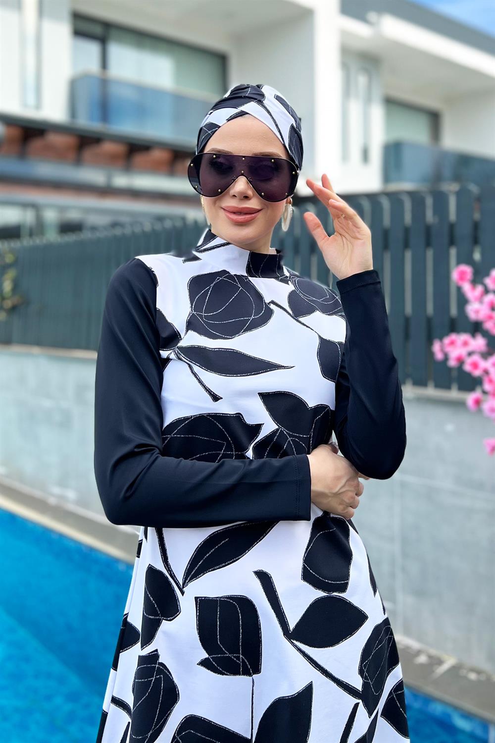 Tasarım Tam Kapalı Tesettür Mayo Remsa Mayo 900-401