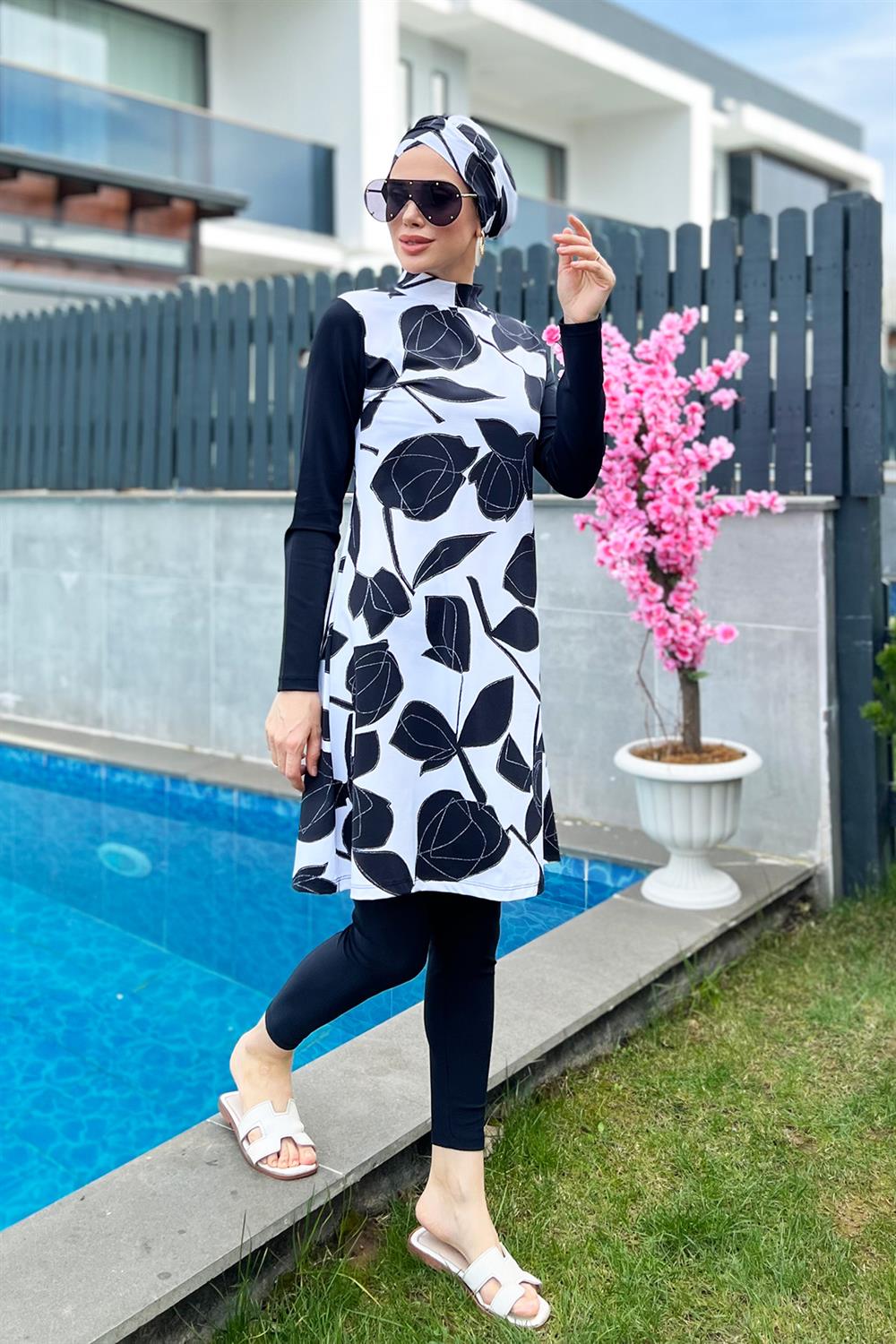 Tasarım Tam Kapalı Tesettür Mayo Remsa Mayo 900-401