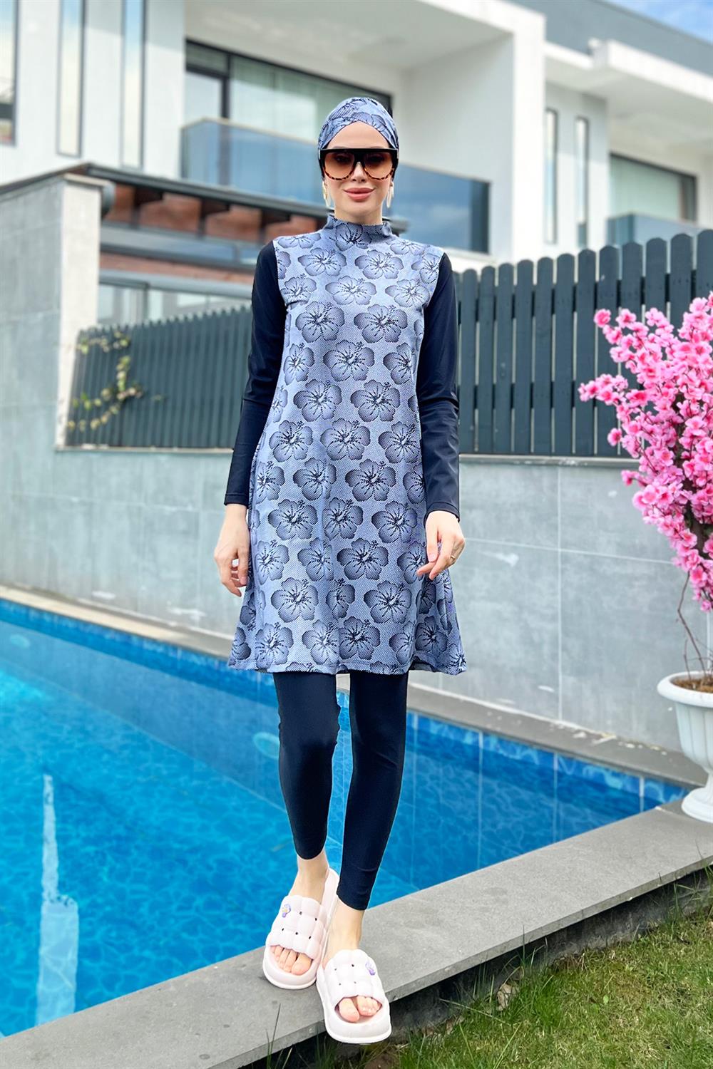 Tasarım Tam Kapalı Tesettür Mayo Remsa Mayo 900-402