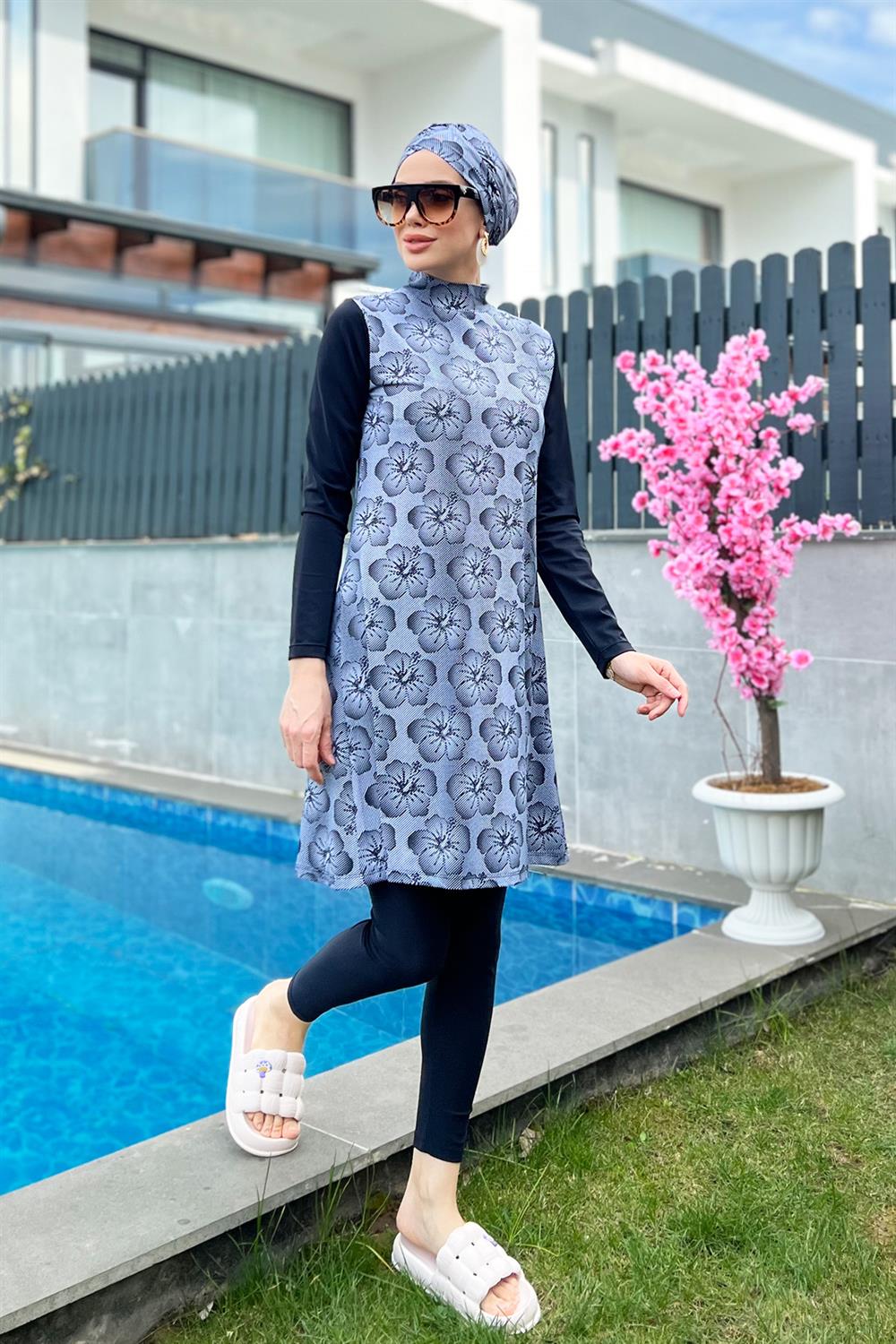 Tasarım Tam Kapalı Tesettür Mayo Remsa Mayo 900-402