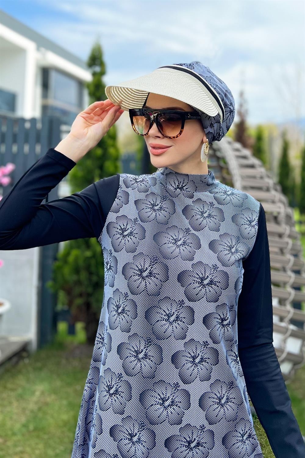 Tasarım Tam Kapalı Tesettür Mayo Remsa Mayo 900-402