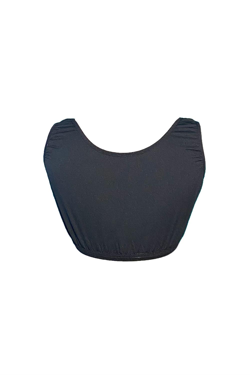 Tek Büstiyer Tesettür Mayo İçine Mayo Büstiyer RBUS-01 Siyah