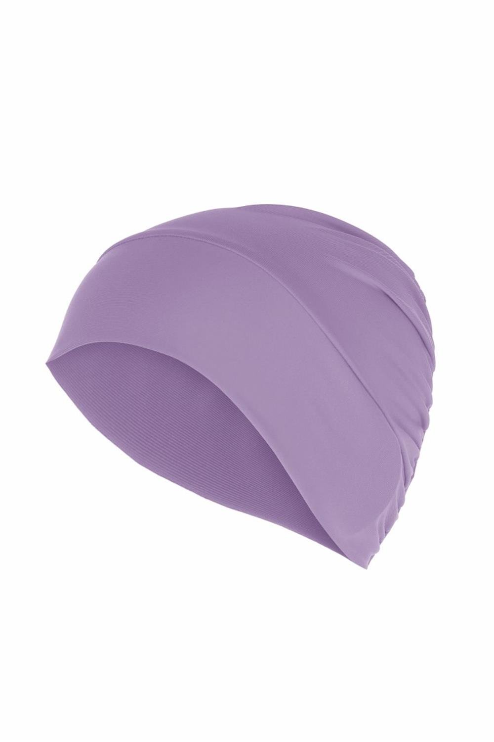 Tulum Kısa Kollu Şortlu Çocuk Yüzücü Mayo Pıtaa 8132 Lila Remsa Mayo