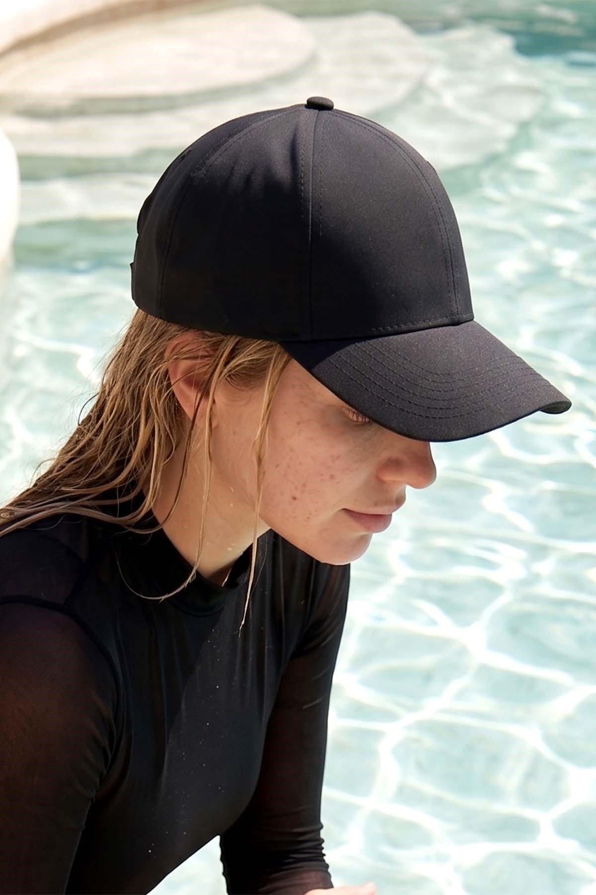 Unisex Basic Kep Şapka 12-1 Siyah