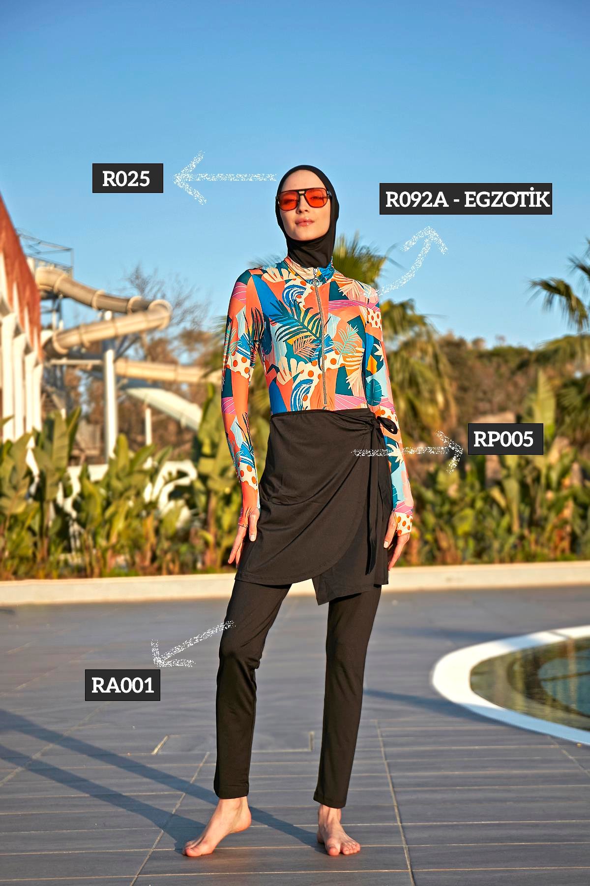 Yüzücü Mayo Remsa Mayo R092A Yüzücü Egzotik