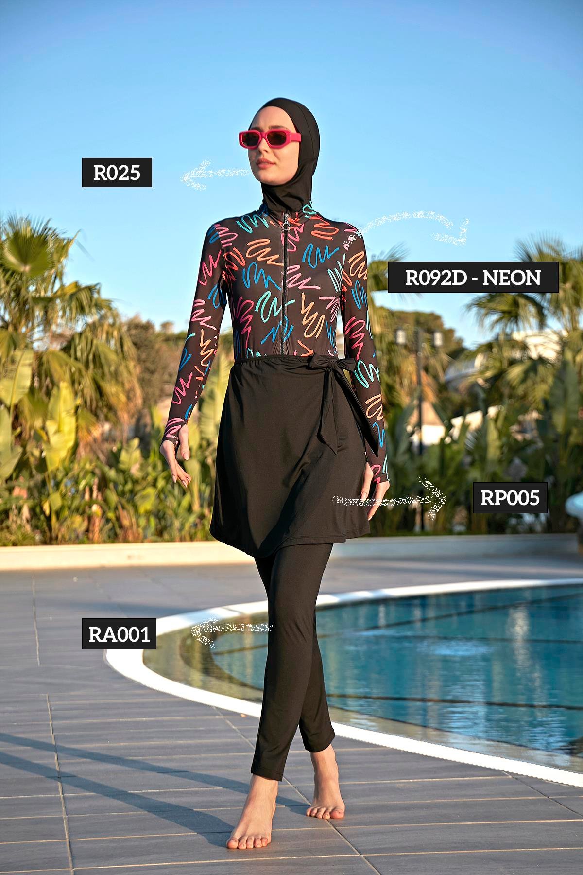 Yüzücü Mayo Remsa Mayo R092D Yüzücü Neon