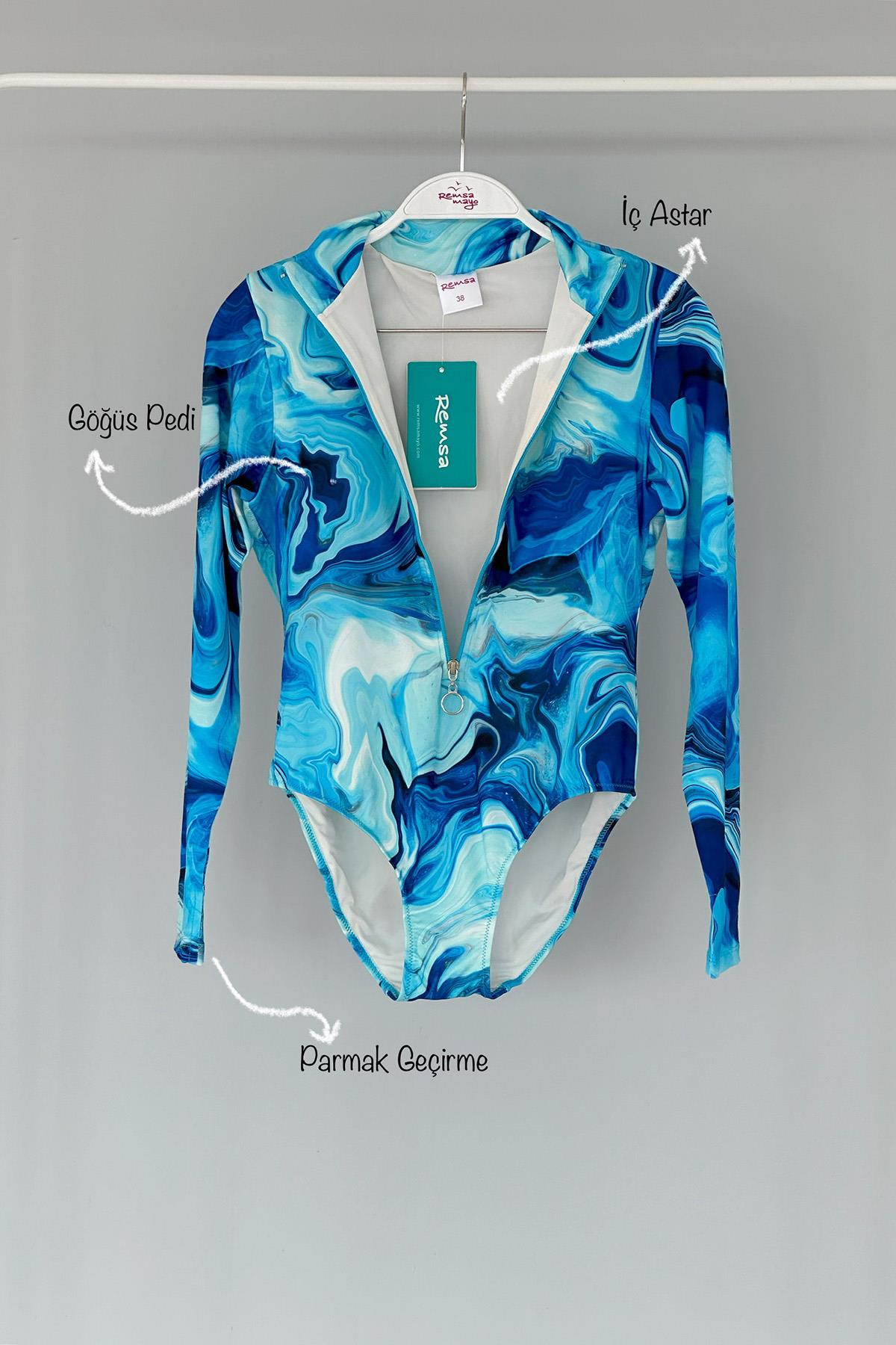 Yüzücü Mayo Remsa Mayo R092E Yüzücü Dalgalar