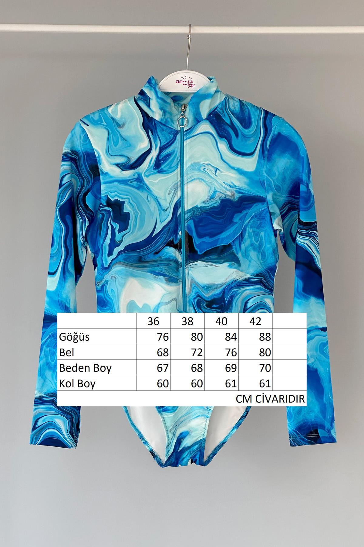 Yüzücü Mayo Remsa Mayo R092E Yüzücü Dalgalar