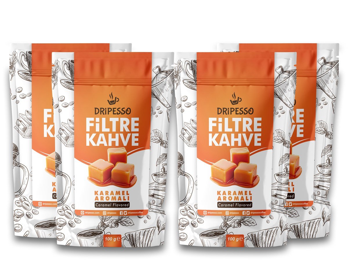 Dripesso Karamel Aromalı Filtre Kahve 400g