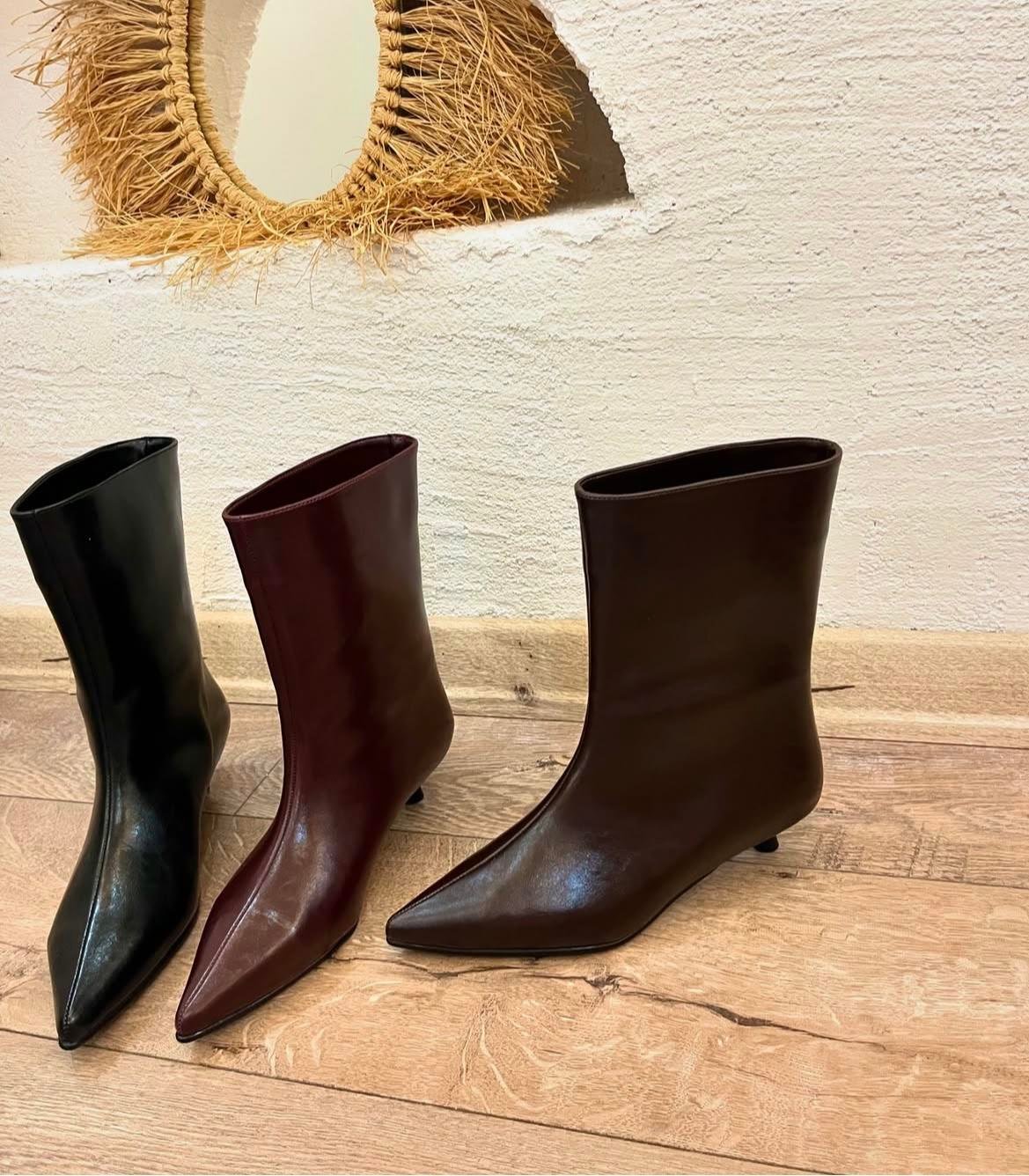 ACI KAHVE MİNİ TOPUKLU BOT