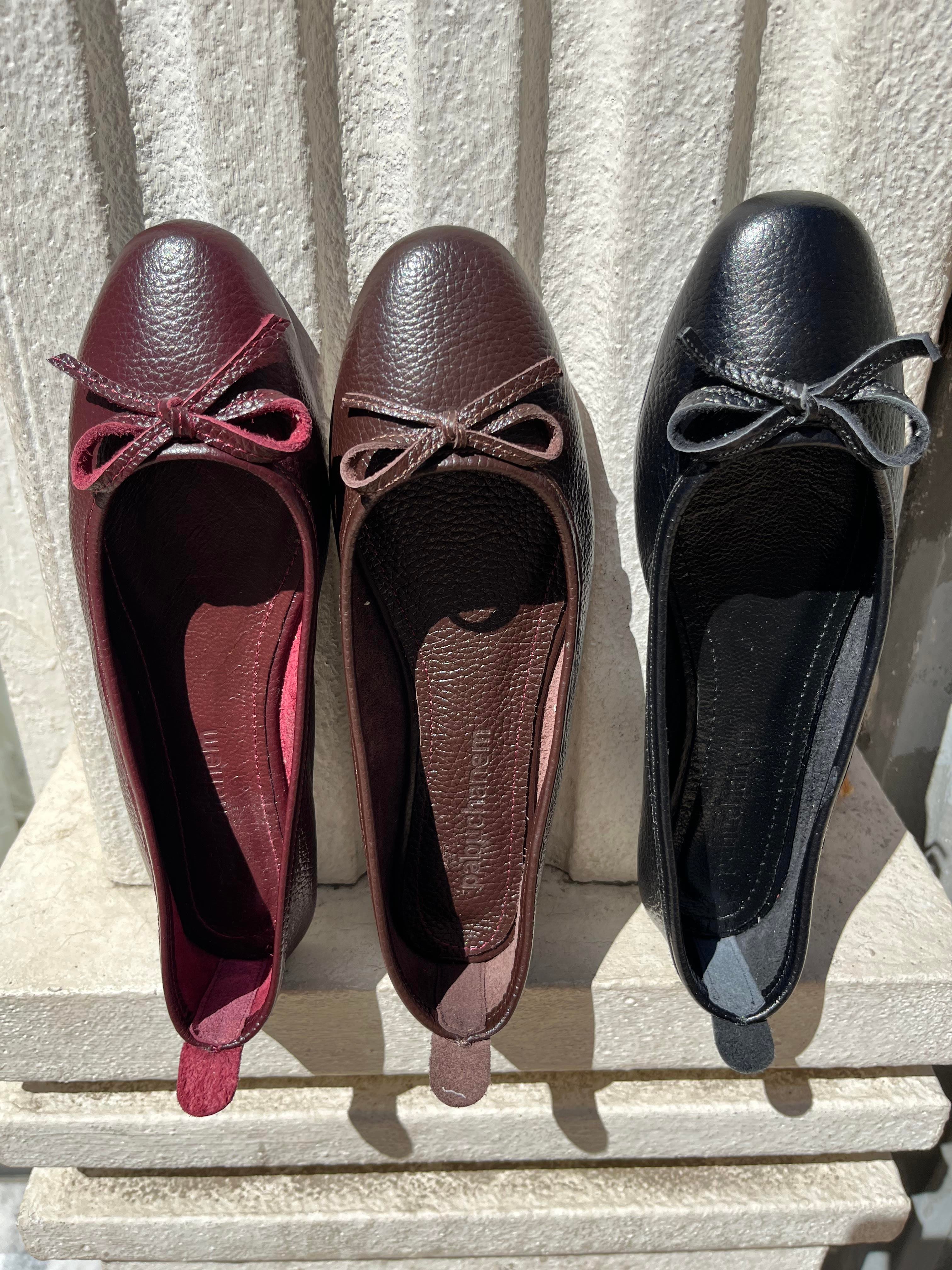 BORDO KURDELALI GERÇEK DERİ