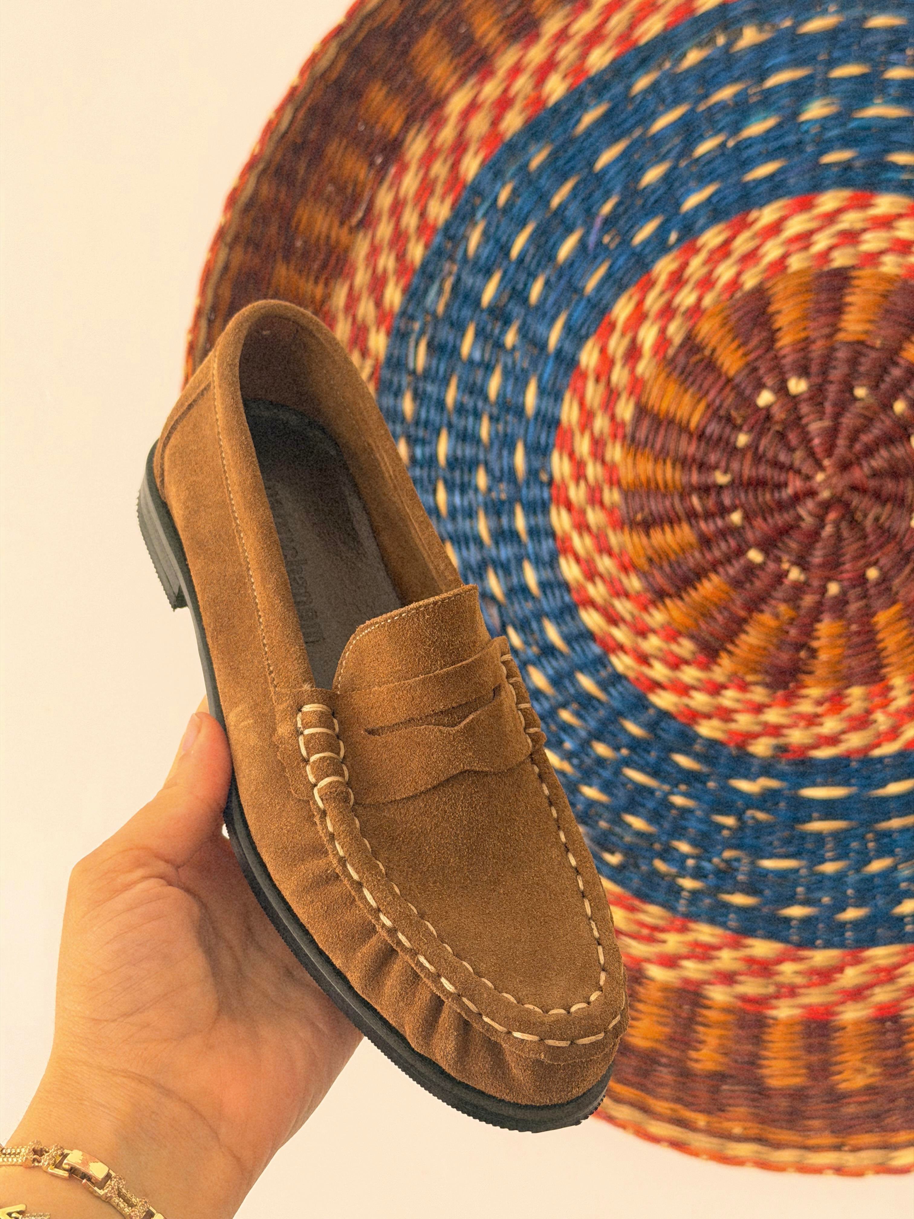 CAMEL HAKİKİ SÜET MAKOSEN 