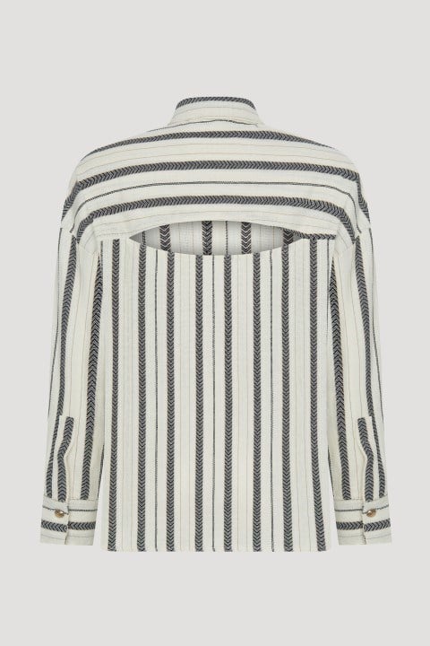 SORBE'Daily & UniformTHE BEACH CUT-OUT SHIRT