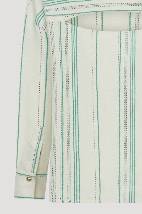 SORBE'Daily & UniformTHE BEACH CUT-OUT SHIRT