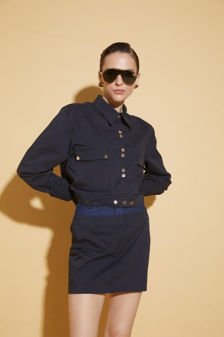 SORBE'Daily & UniformTHE DENIM BELT SKIRT