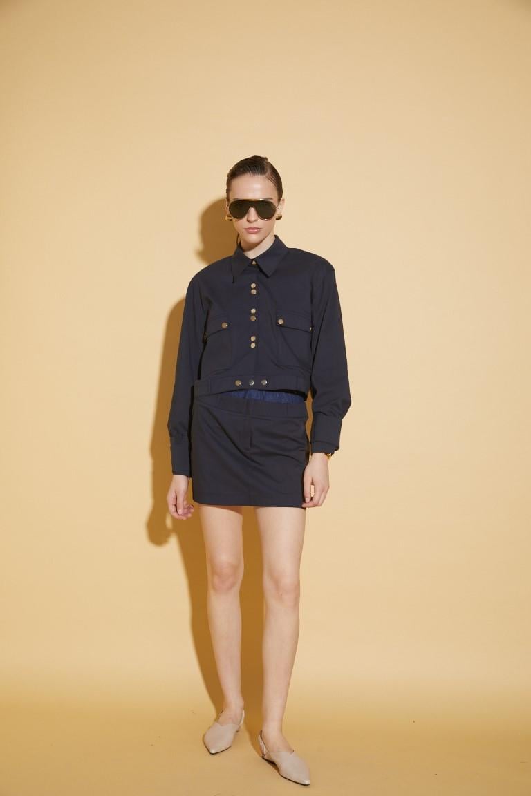 SORBE'Daily & UniformTHE DENIM BELT SKIRT