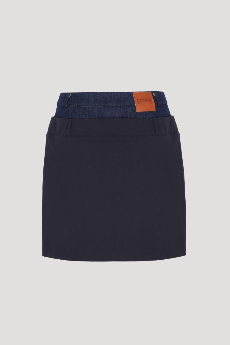 SORBE'Daily & UniformTHE DENIM BELT SKIRT