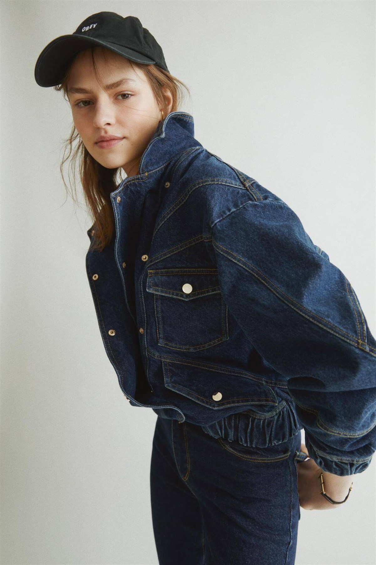 SORBE'Daily StyleTHE DENIM BOMBER