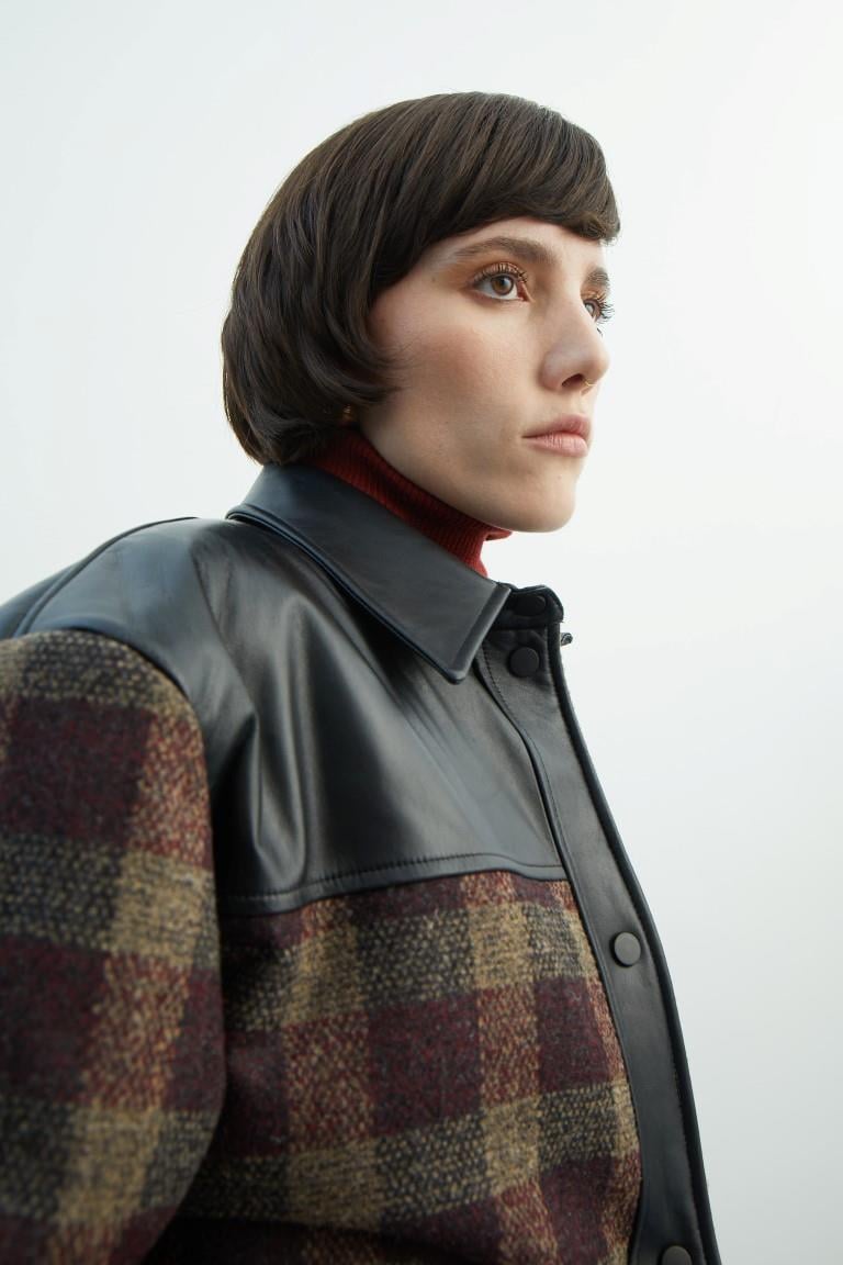 SORBE'Daily & UniformTHE LEATHERWOOL BOMBER 