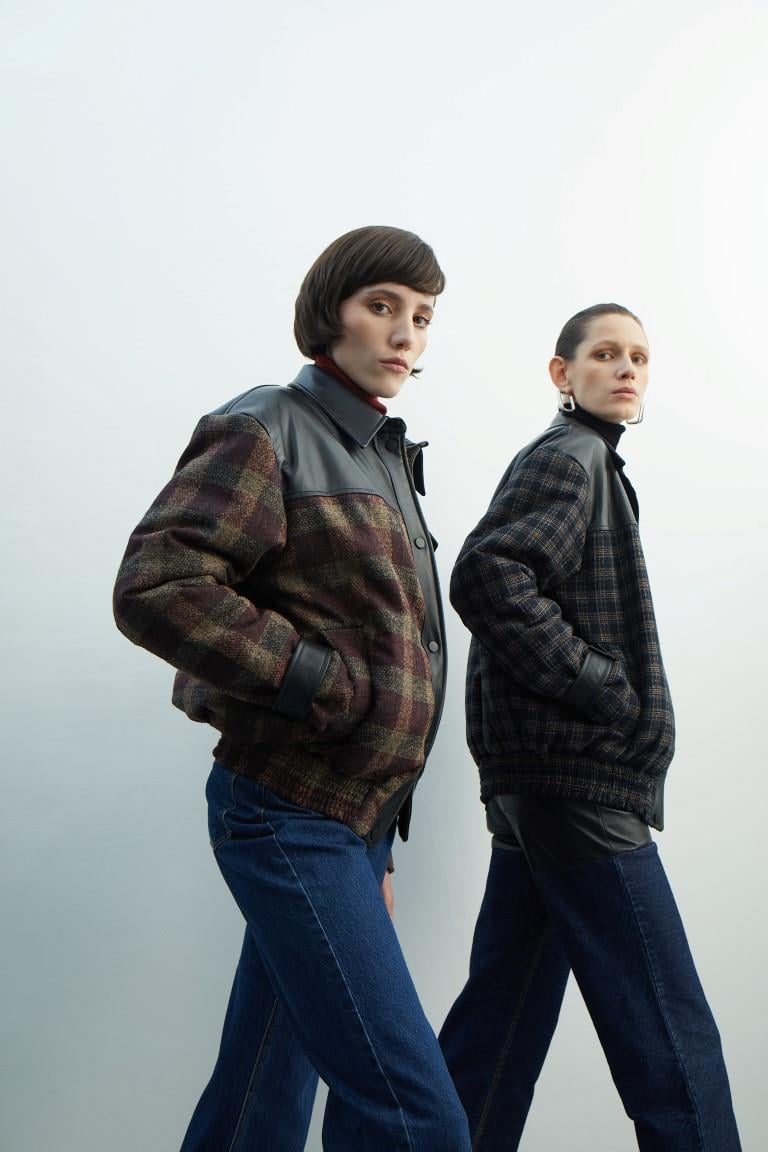 SORBE'Daily & UniformTHE LEATHERWOOL BOMBER 