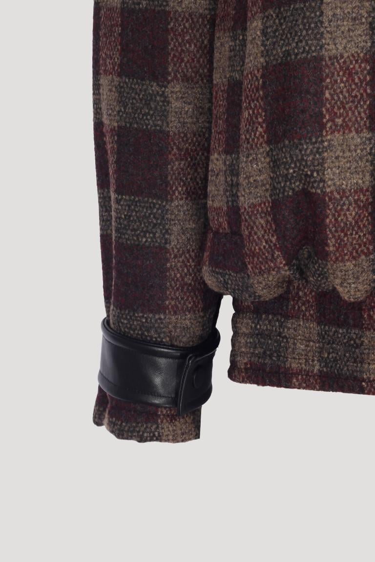 SORBE'Daily & UniformTHE LEATHERWOOL BOMBER 