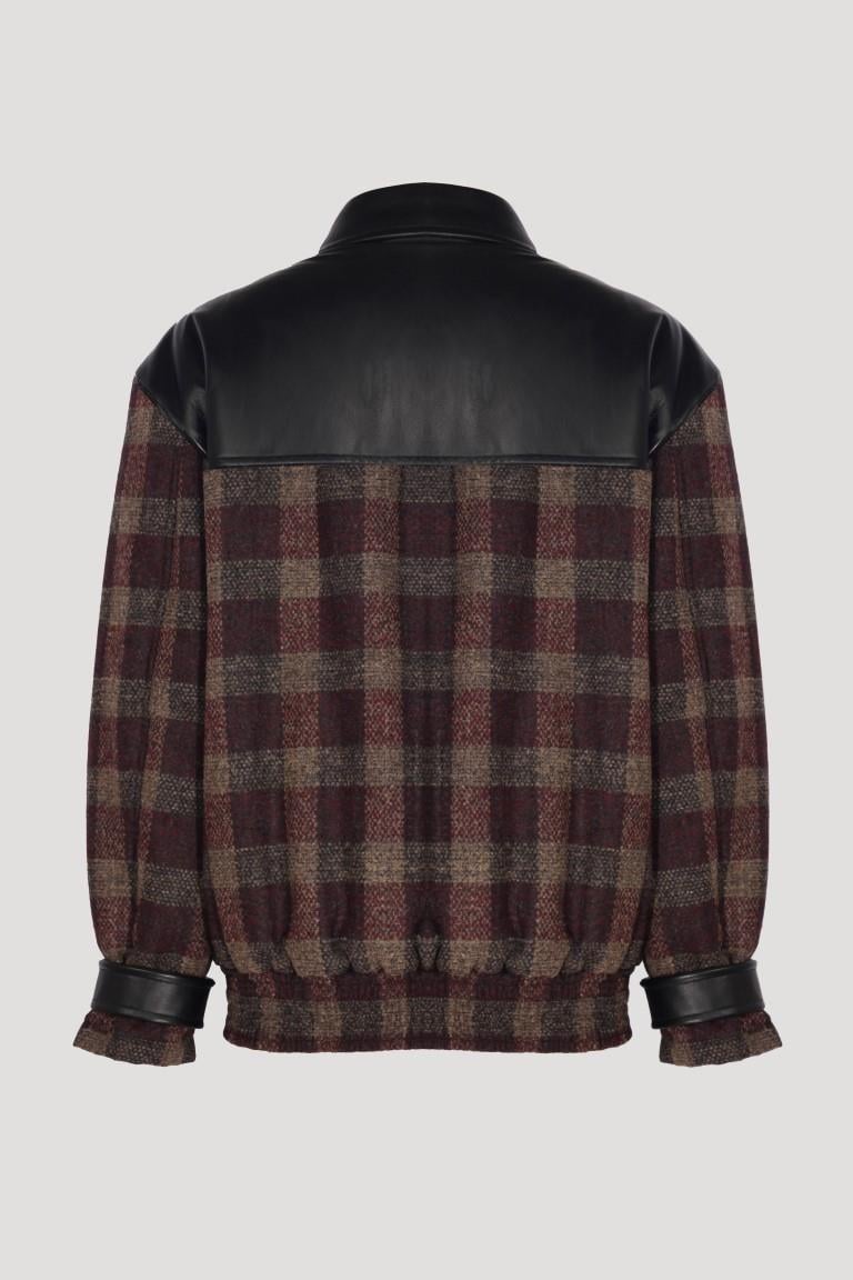 SORBE'Daily & UniformTHE LEATHERWOOL BOMBER 