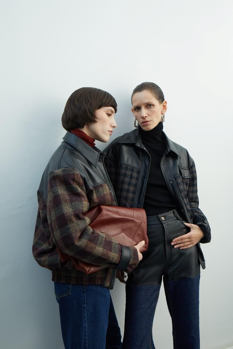 SORBE'Daily & UniformTHE LEATHERWOOL BOMBER 