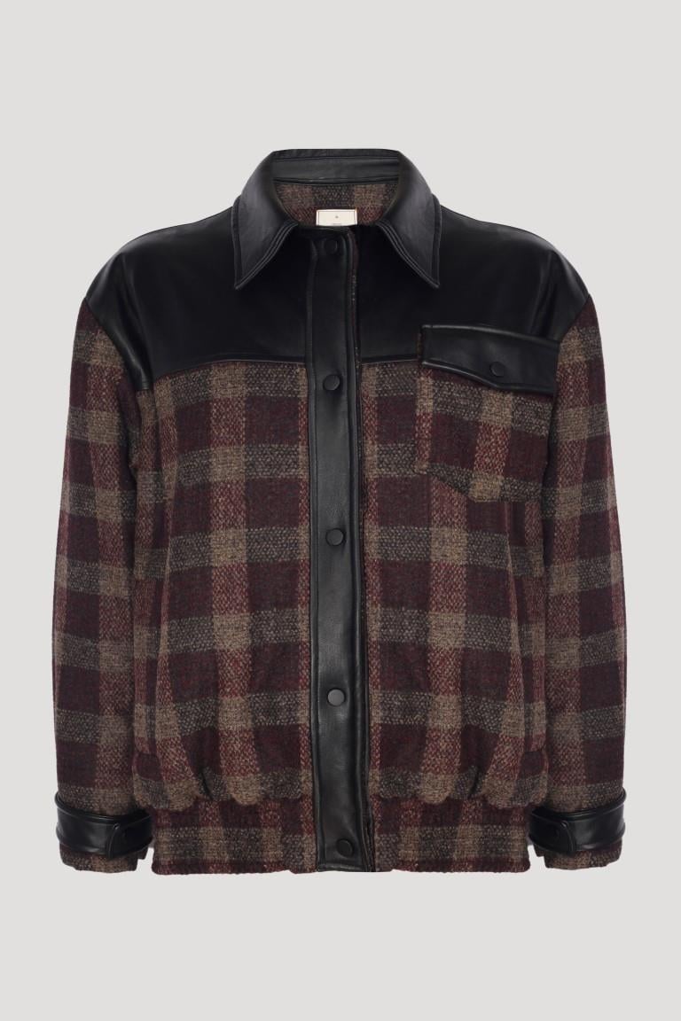 SORBE'Daily & UniformTHE LEATHERWOOL BOMBER 