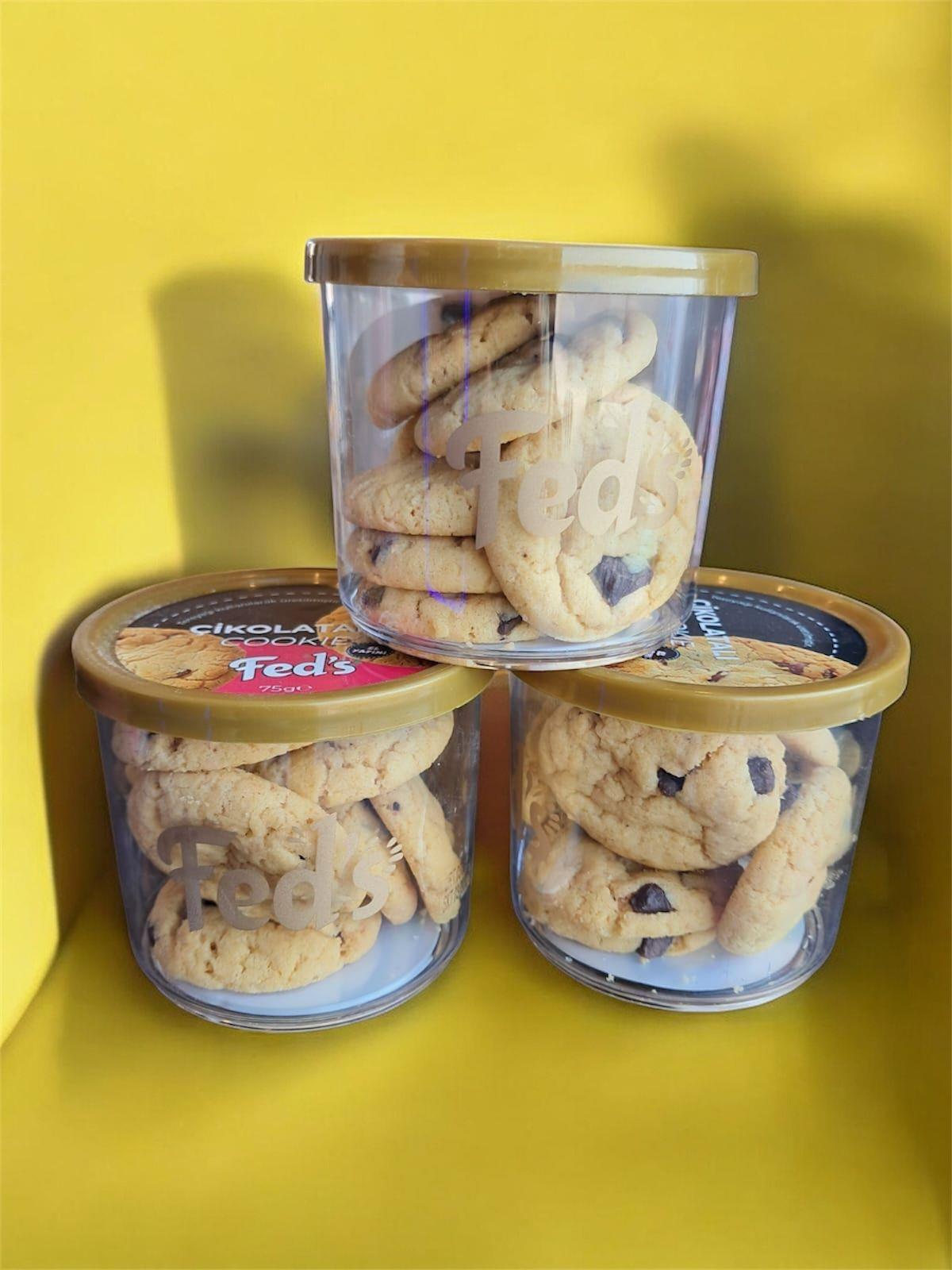 Çikolata Parçacıklı cookie 75 GRKuru Pasta