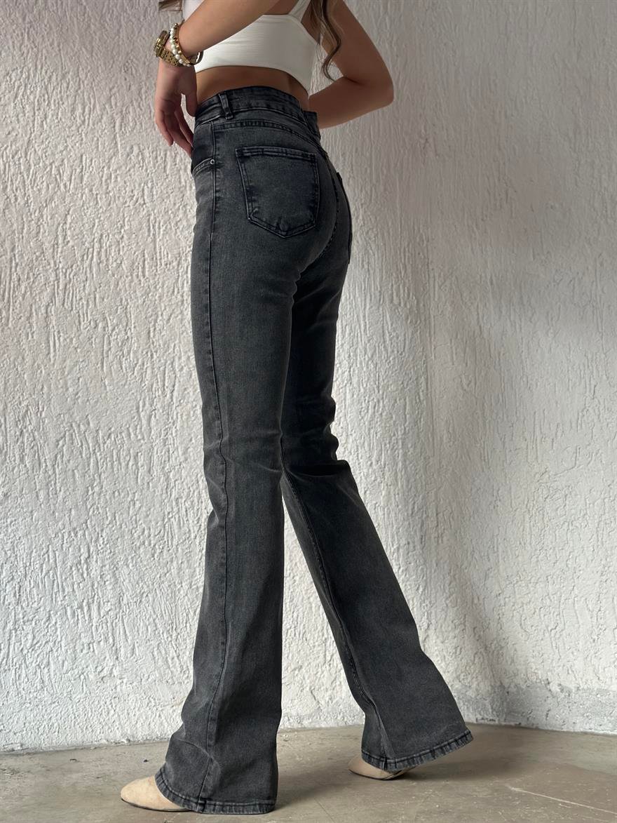 Antrasit İspanyol Paça Jean - Dominatrend