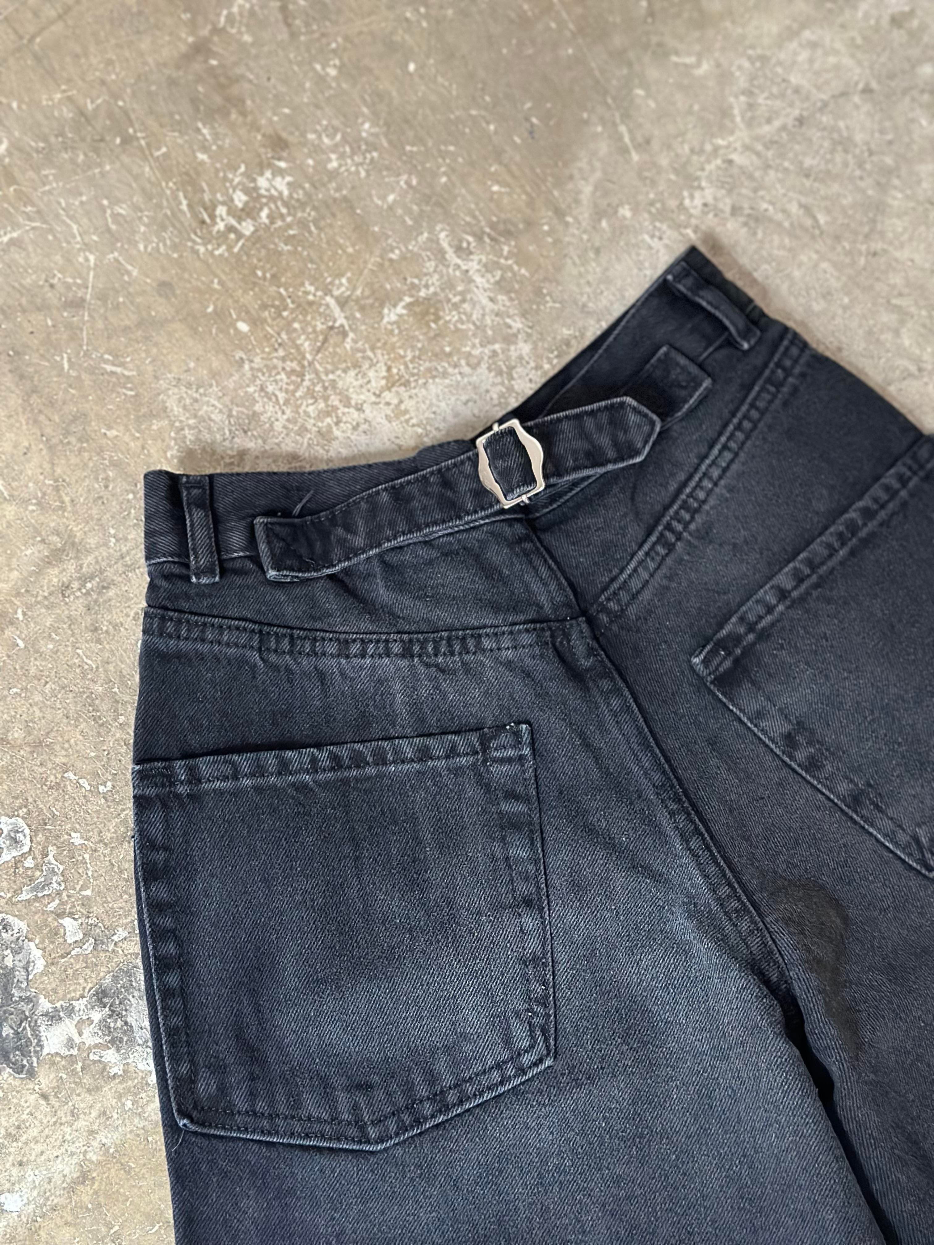 Ayarlanabilir Baggy Jean - Antrasit - Dominatrend