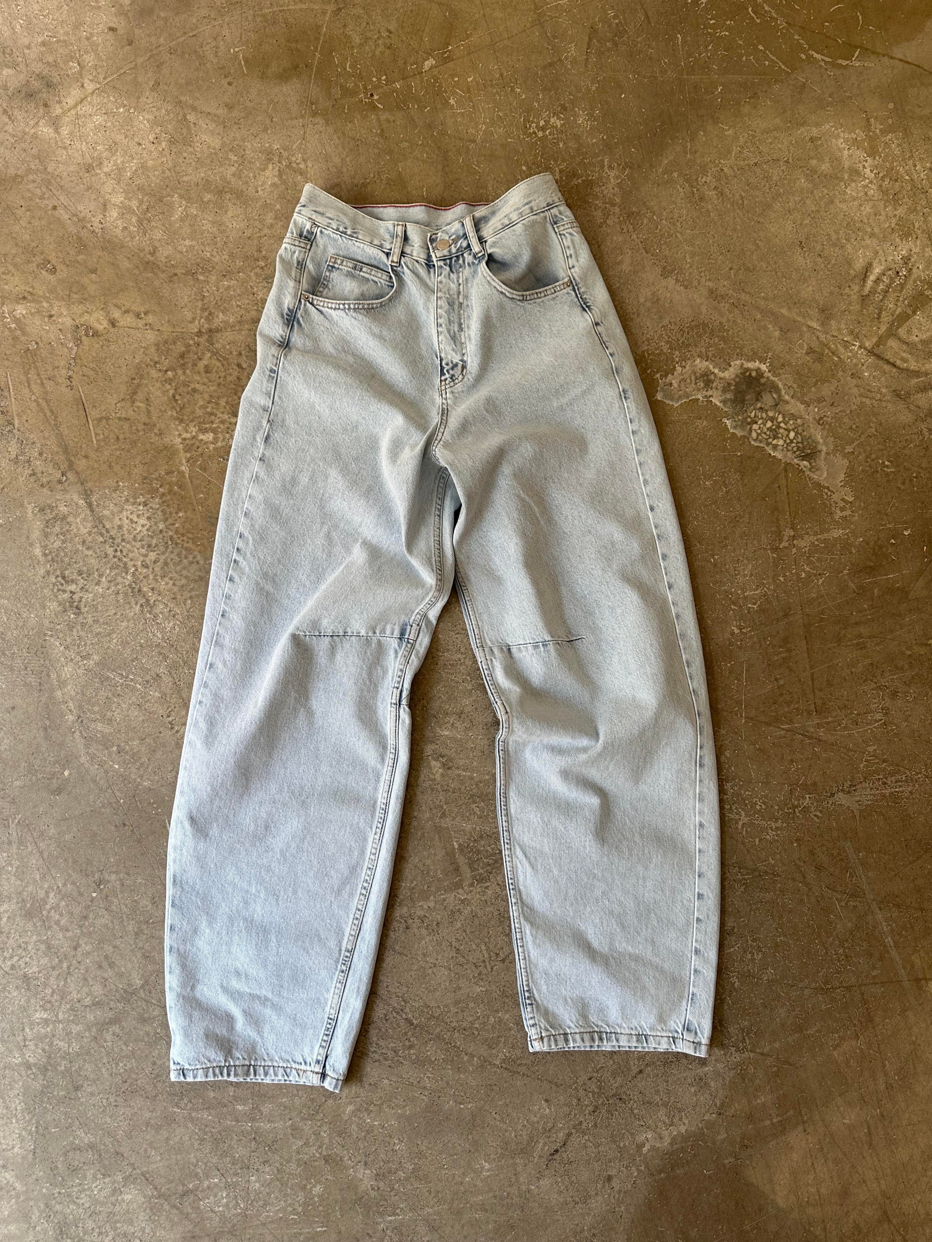 Ayarlanabilir Baggy Jean - Buz Mavi - Dominatrend