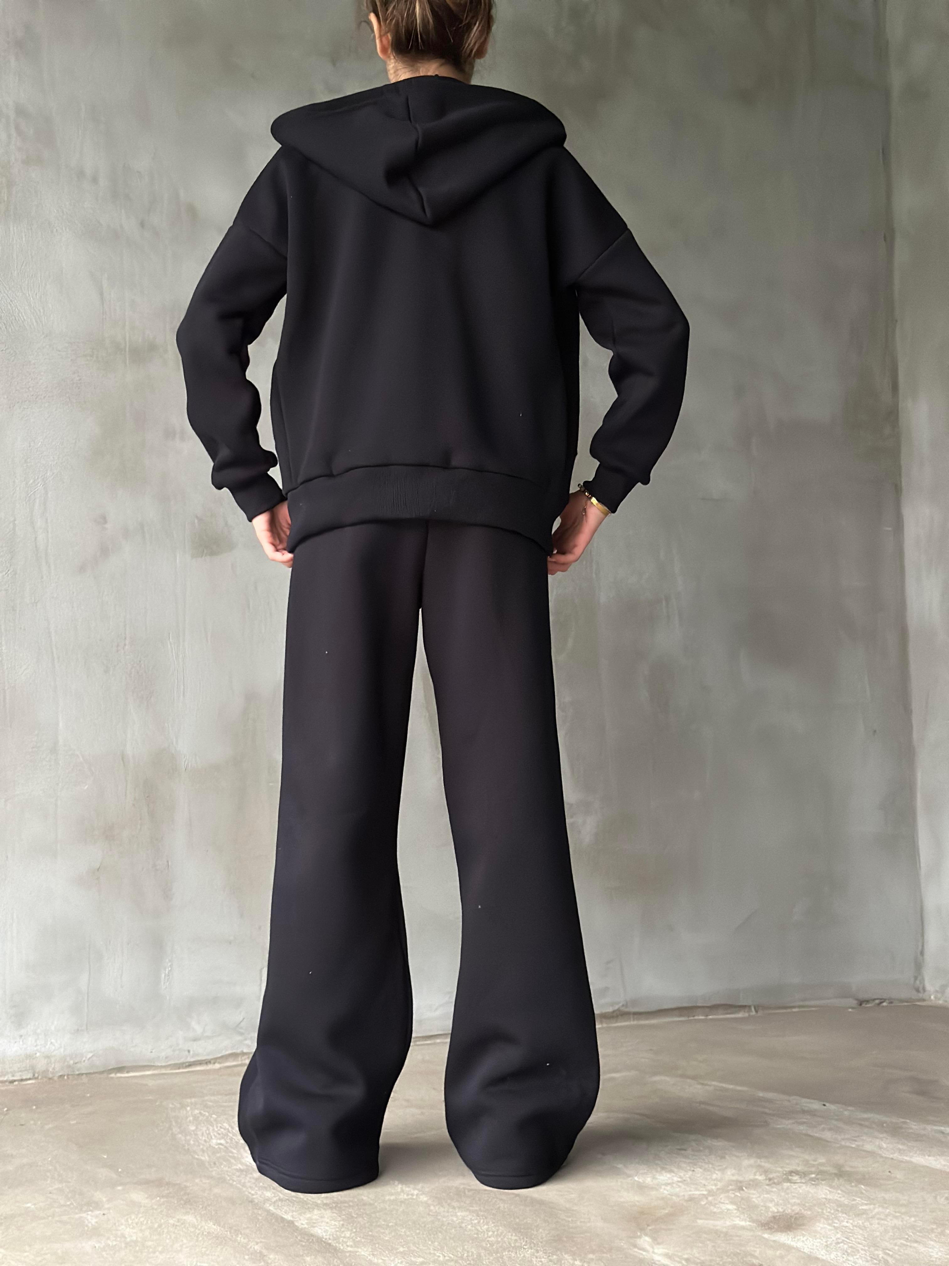 Baggy Hırkalı Takım - Lacivert - Dominatrend