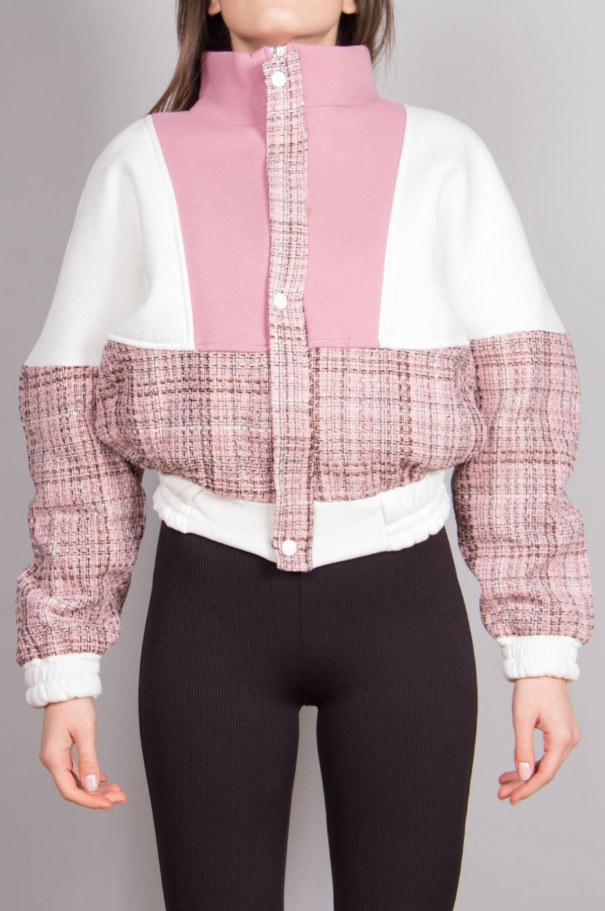 Bomber Astarlı Mont - Pembe - Dominatrend