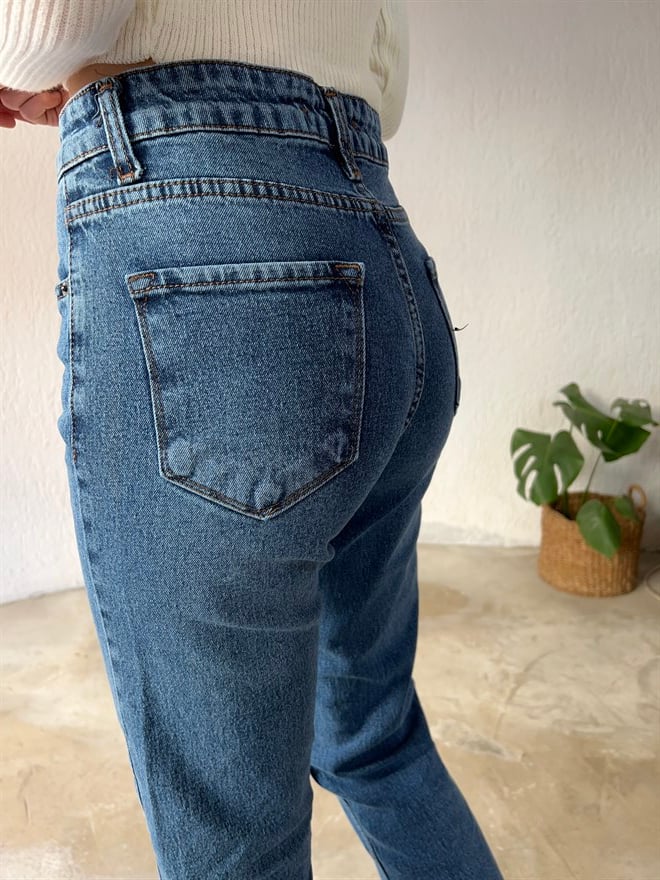 Boru Paça Kesik Jean  - Dominatrend
